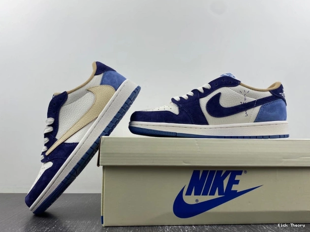 Kicktheory TRAVIS 1 X SCOTT JORDAN DM7866-808 AIR CUSTOM 0628